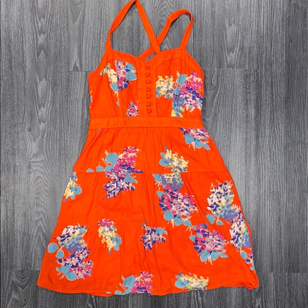 Empire floral dress